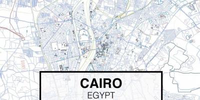 Mapa de el cairo dwg