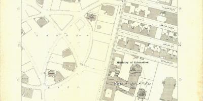 Mapa de jardín de la ciudad de el cairo 