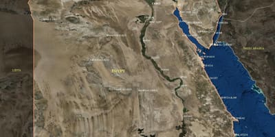 Mapa de el cairo satélite